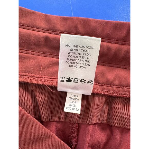 Member's Mark Rust Red Woven Trek Jogger Stretch Pants w/Pockets XXL - Picture 4 of 9